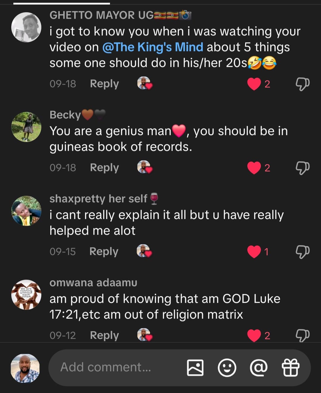 Community testimonial 7