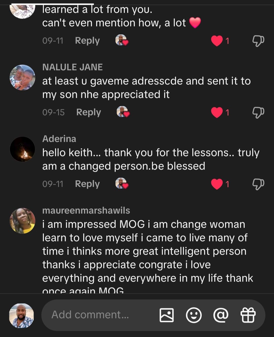 Community testimonial 10