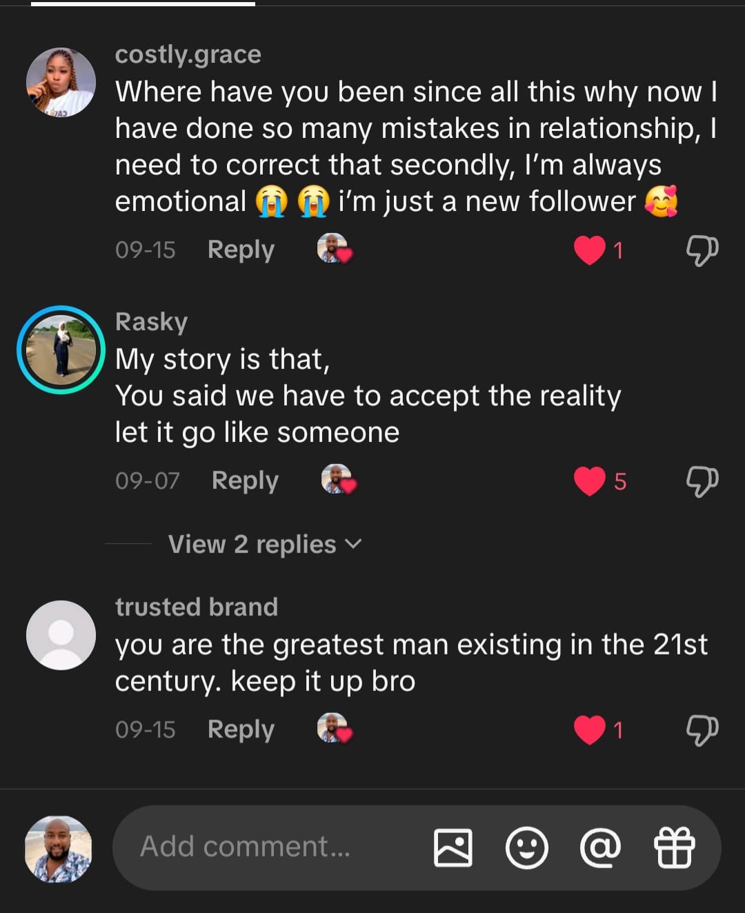 Community testimonial 13