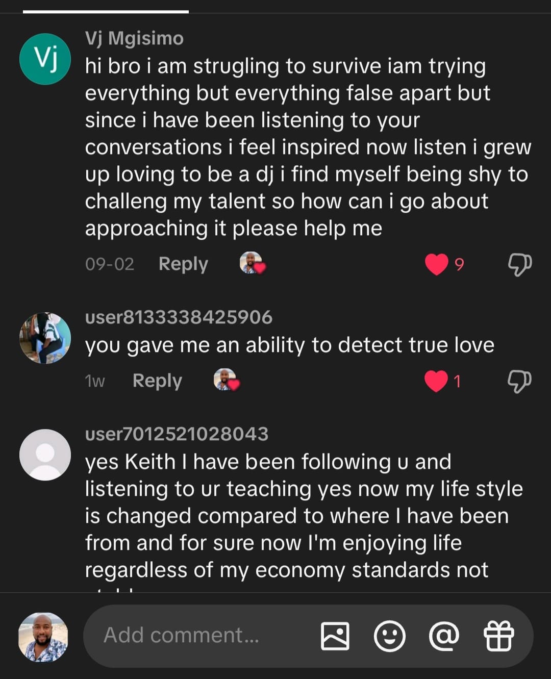 Community testimonial 15
