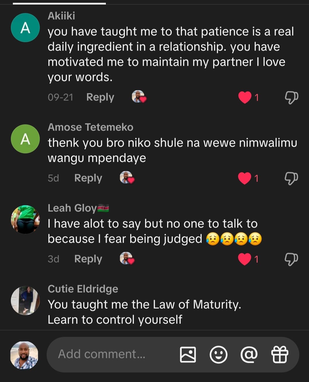 Community testimonial 16