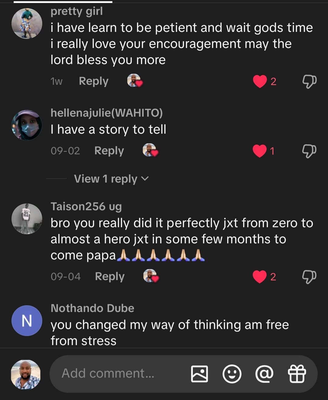 Community testimonial 18