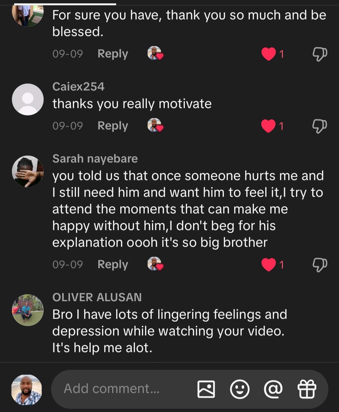 Community testimonial 19