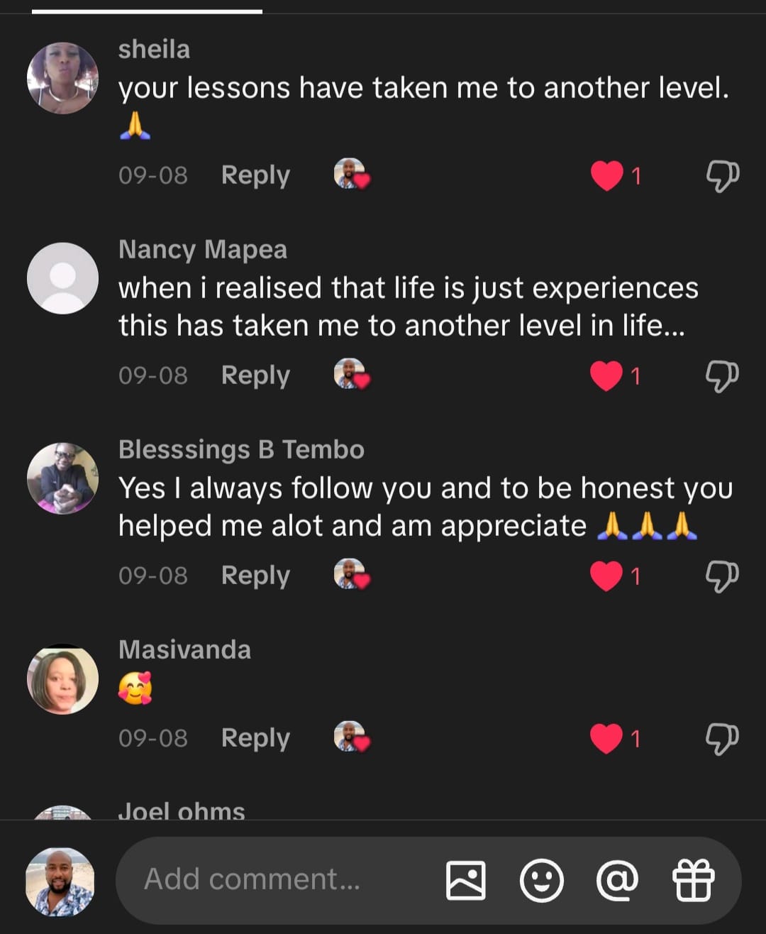 Community testimonial 23