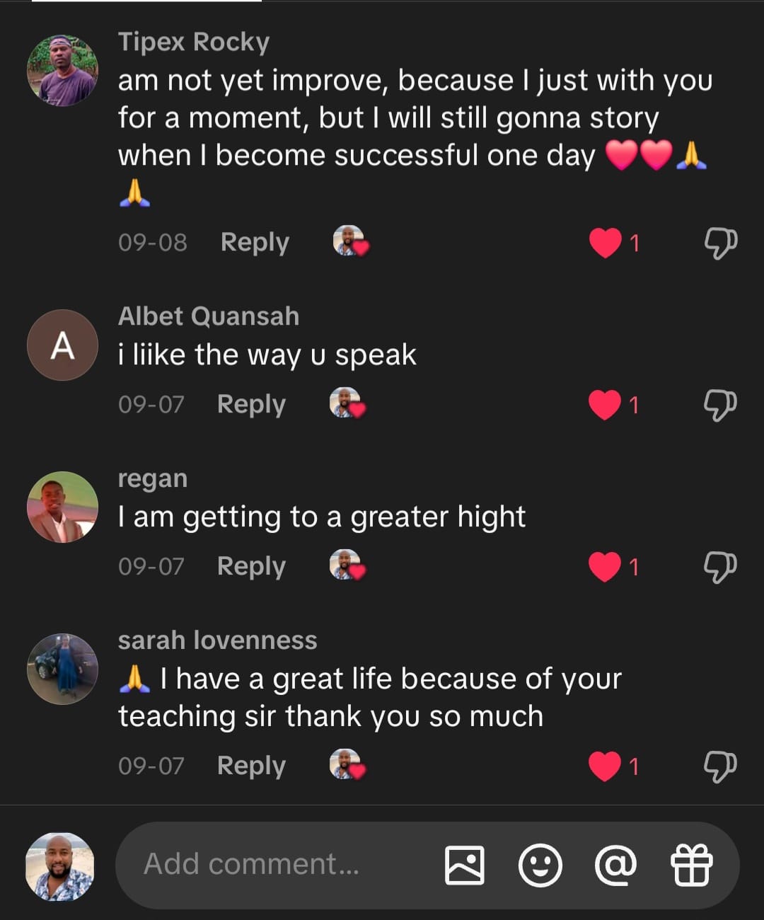 Community testimonial 27